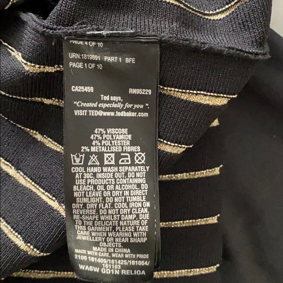 Ted baker knit sleeveless dress - Picture 7 of 7